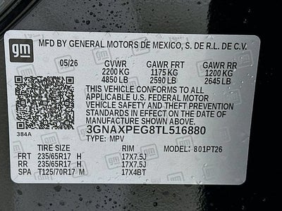 2026 Chevrolet Equinox LT