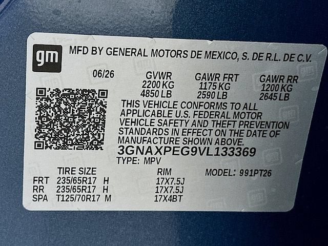 2027 Chevrolet Equinox LT