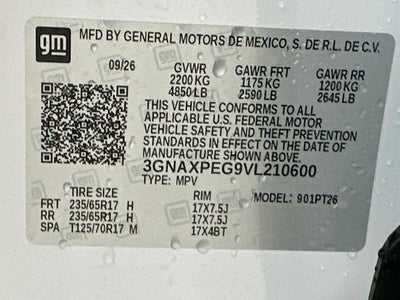 2027 Chevrolet Equinox LT