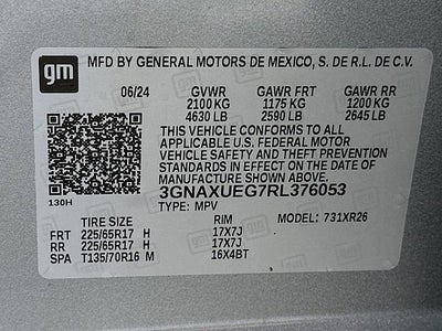 2024 Chevrolet Equinox LT