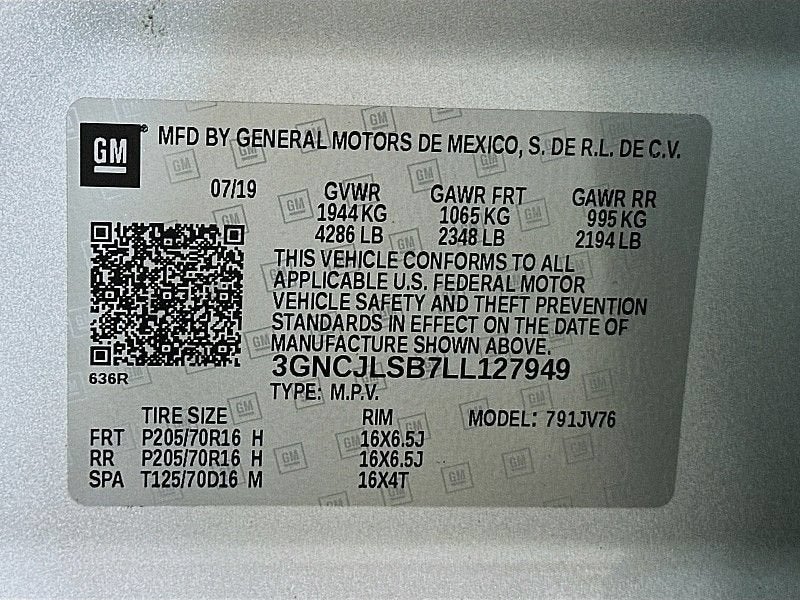 2020 Chevrolet Trax LT