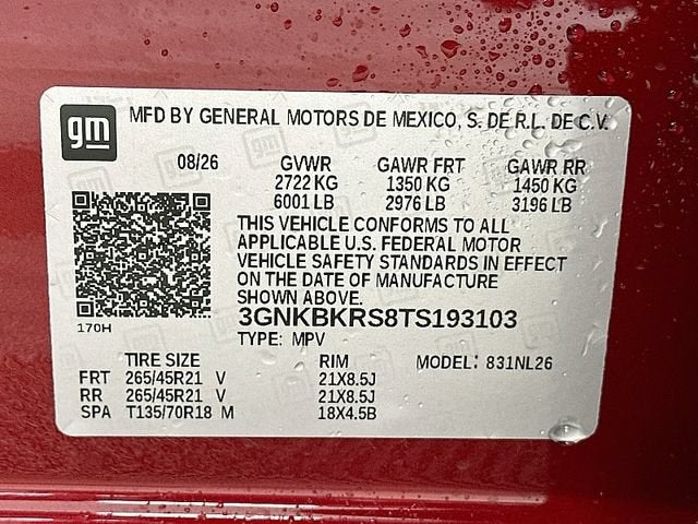 2026 Chevrolet Blazer RS