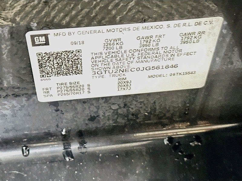 2018 GMC Sierra 1500 SLT