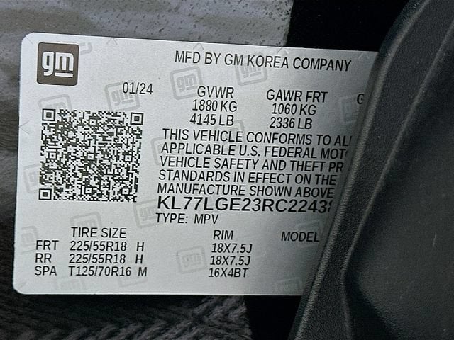 2024 Chevrolet Trax 1RS