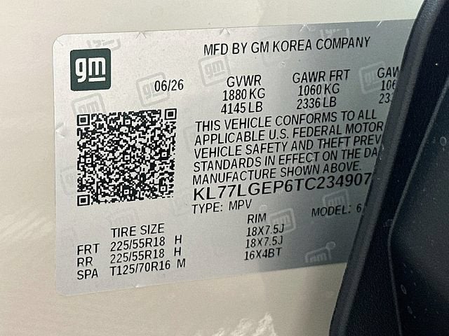 2026 Chevrolet Trax 1RS