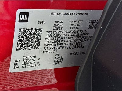 2026 Chevrolet Trax LT