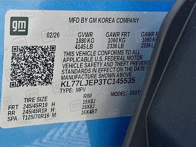 2026 Chevrolet Trax 2RS