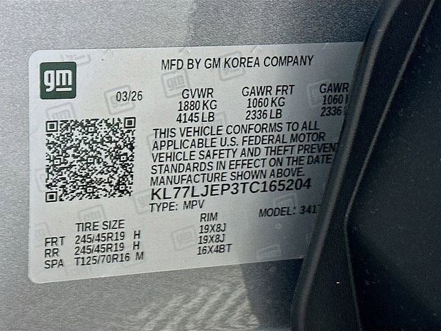 2026 Chevrolet Trax 2RS