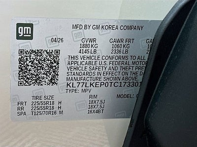 2026 Chevrolet Trax ACTIV