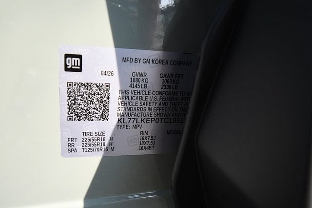 2026 Chevrolet Trax ACTIV