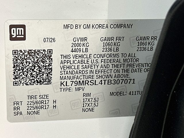 2026 Chevrolet Trailblazer LT