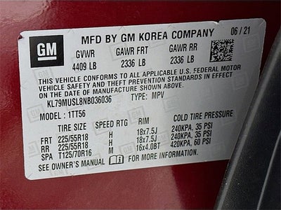 2022 Chevrolet Trailblazer RS