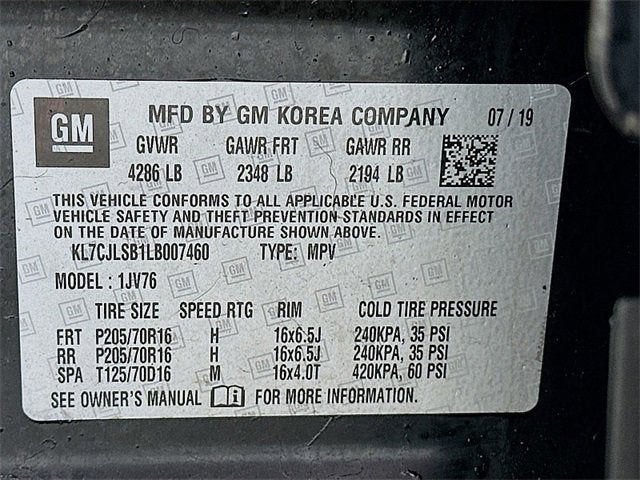 2020 Chevrolet Trax LT