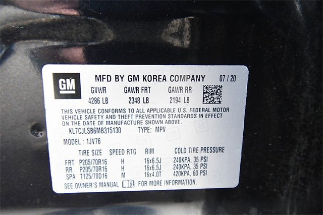 2021 Chevrolet Trax LT