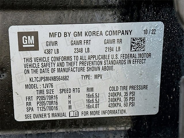 2022 Chevrolet Trax LT