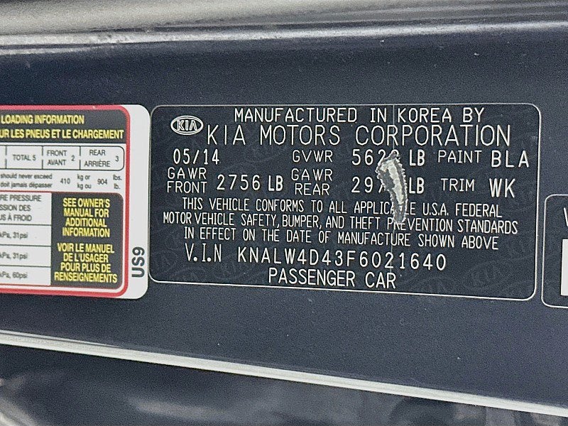 2015 Kia K900 Luxury
