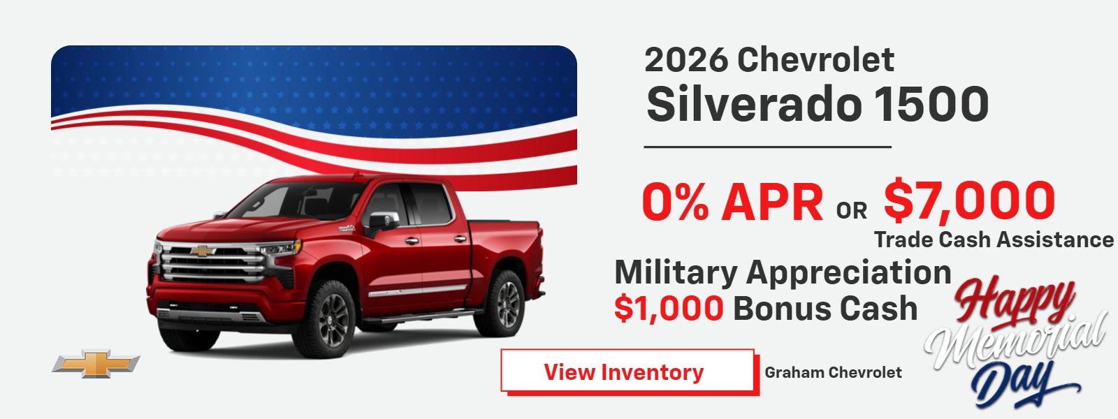 Silverado 1500 on offer