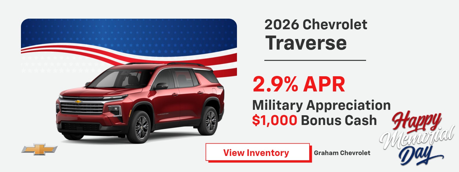Traverse on offer