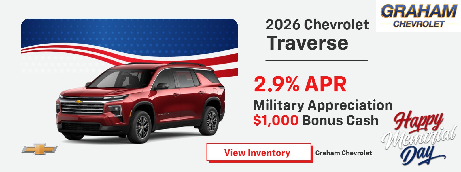 Traverse on offer