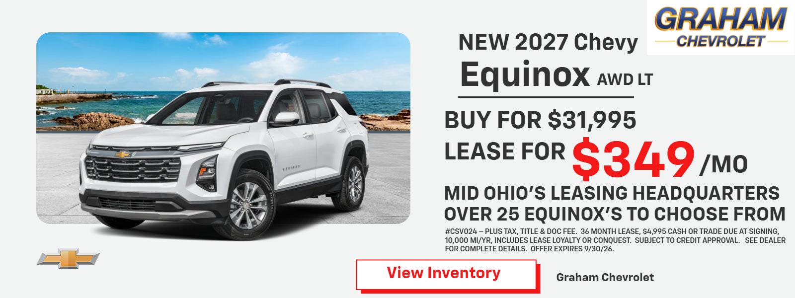 Equinox on offer